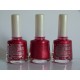 Esmaltes de uñas gama de rojos